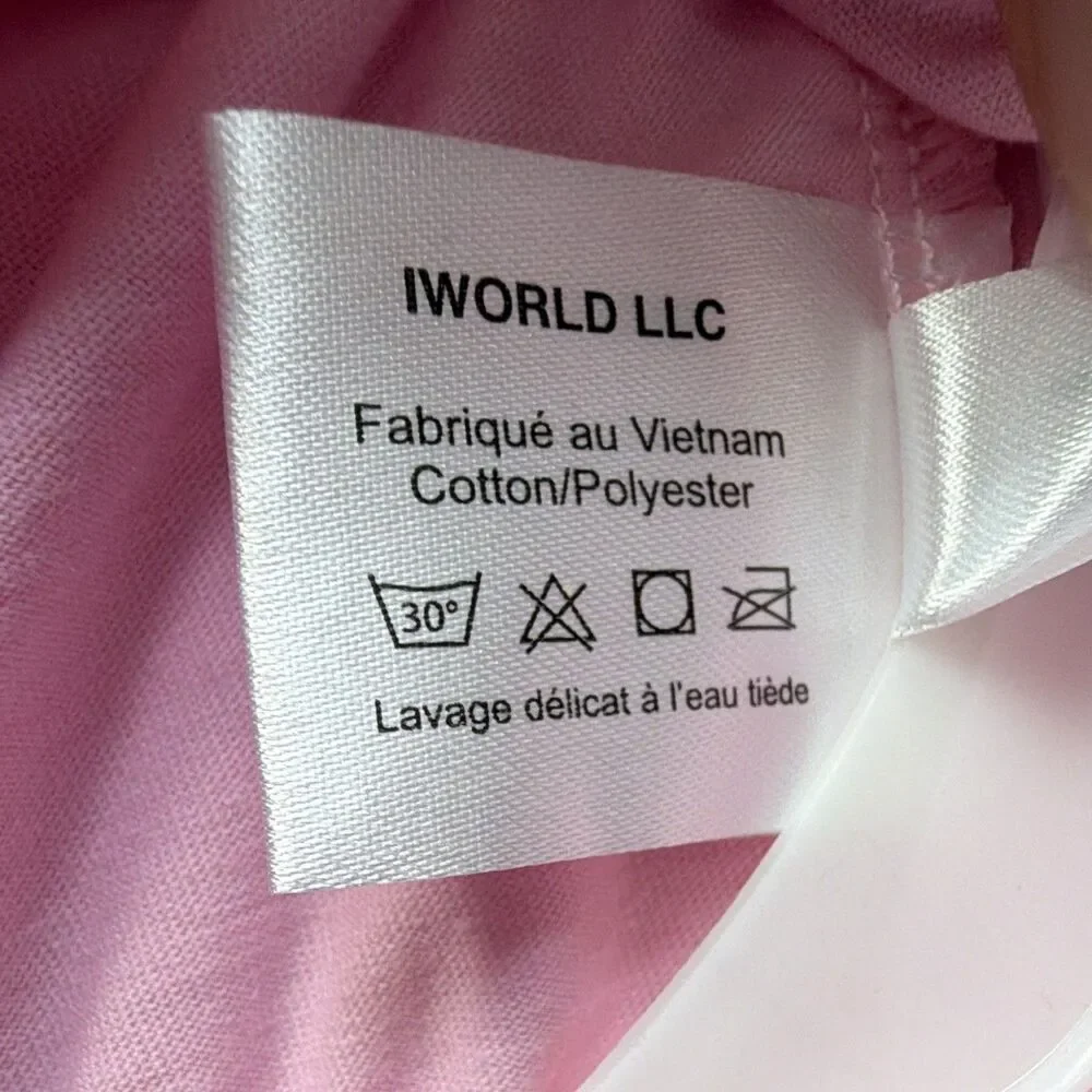 Paris Hilton Sleigh Girl Sleigh Dog Dress Size M Pink